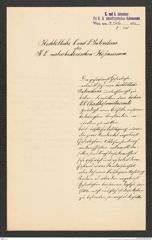 k.k. naturhistorisches Hofmuseum, Intendanzakten 1885-1896 (Hauer), Aktenzahl Z.330/1893, Seite 1